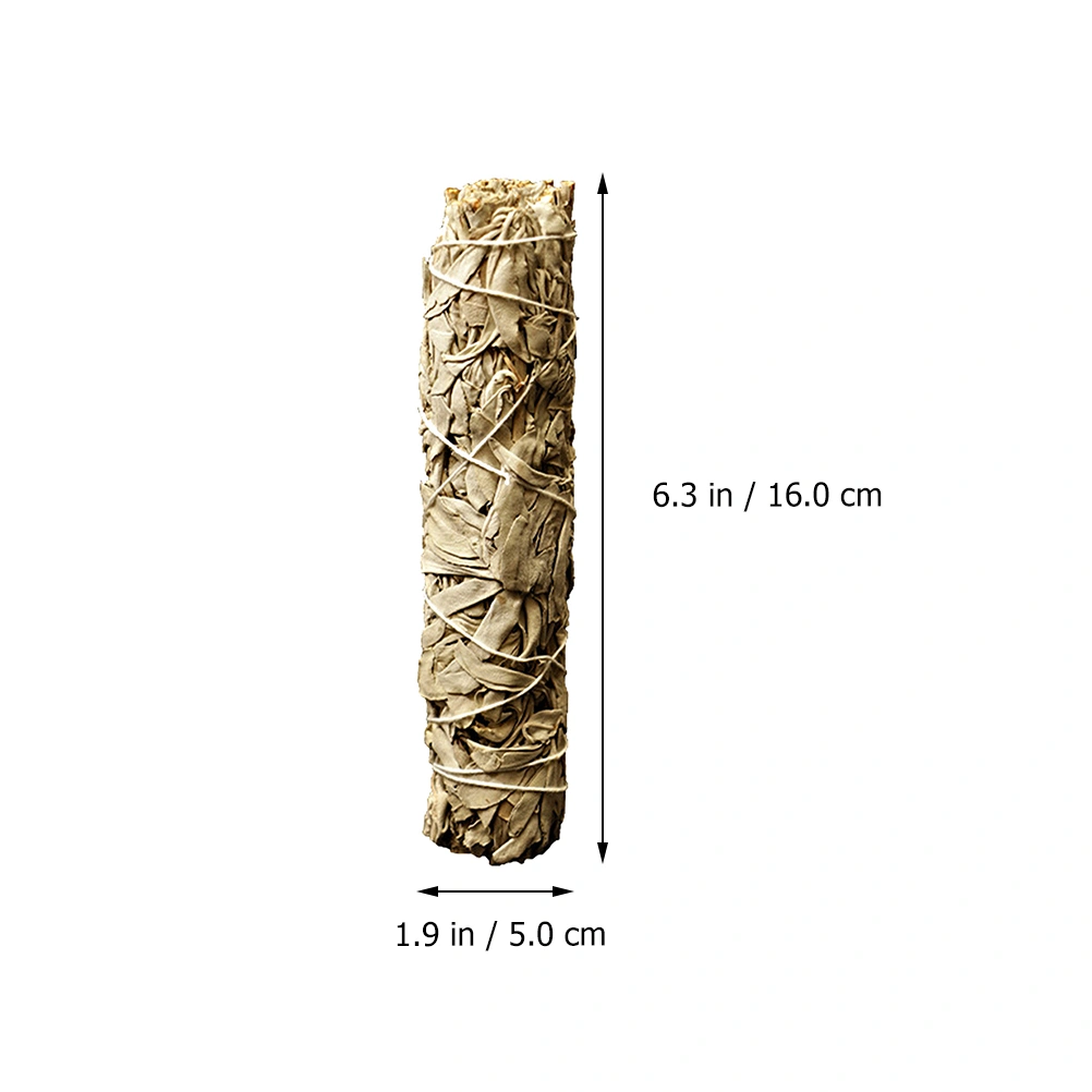 1pc White Sage California White Sage Pure Leaf Smoky Purification Smoking Sage