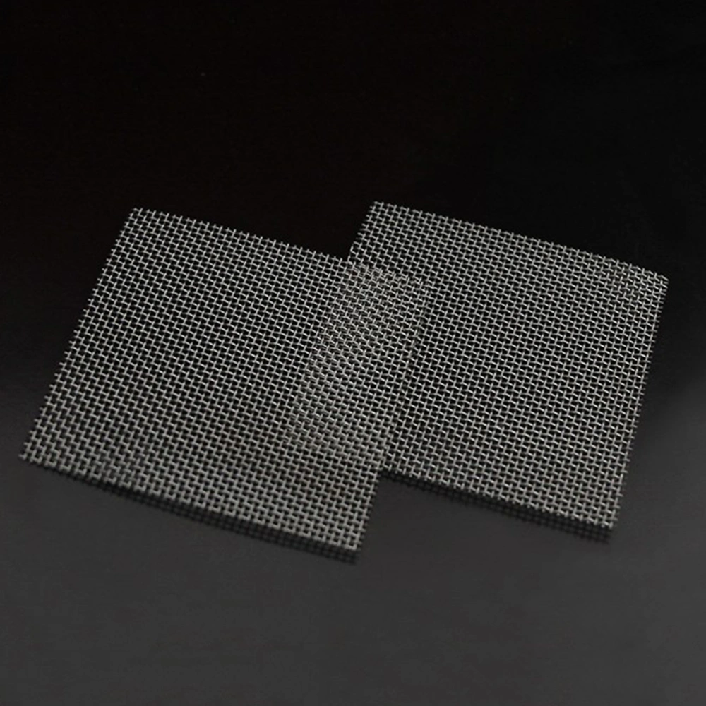 2PCS 8 x 8 CM Size 304 Stainless Steel Moss Wall Floor Mesh Kit Aquarium Water Grass Fixed Net