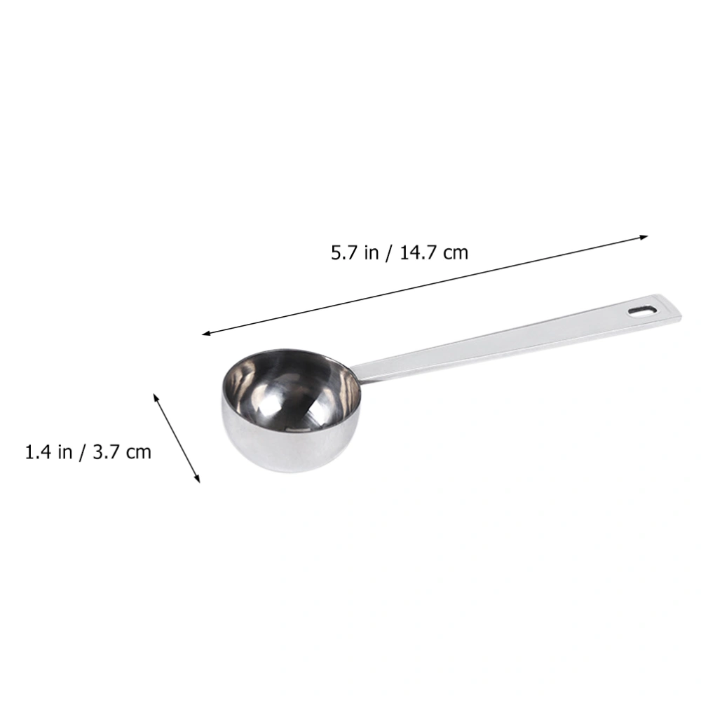 2pcs Coffee Scoop Teaspoon Tablespoon Stainless Steel Powder Measuring Spoons