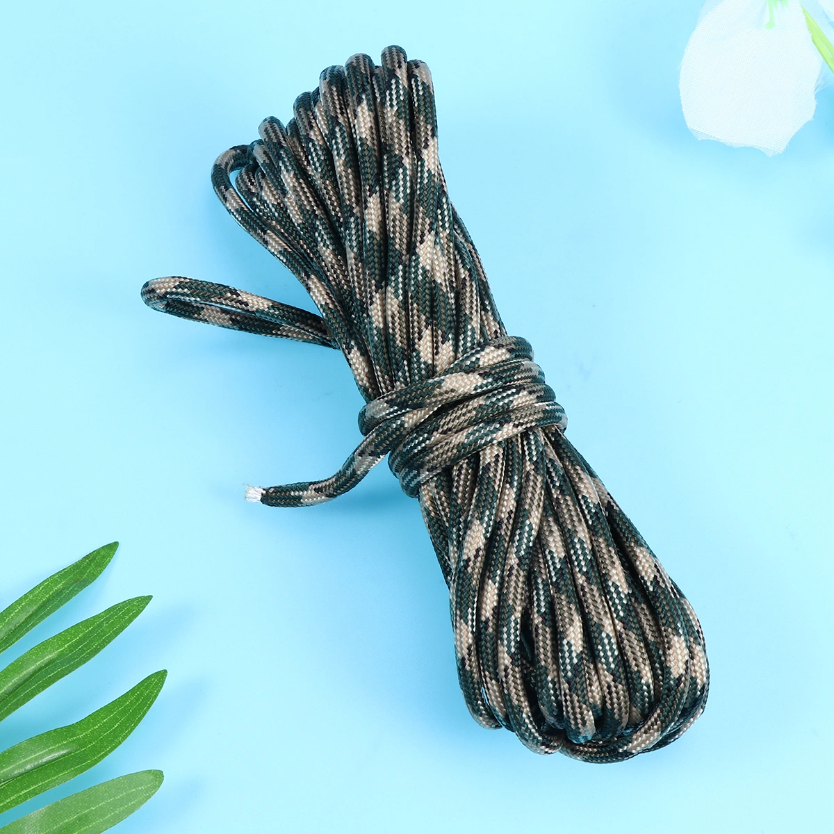 Paracord Survival Paracord Seven Cores Umbrella Rope Crafting Kit Nylon Military Parachute Cord (7 Meters)