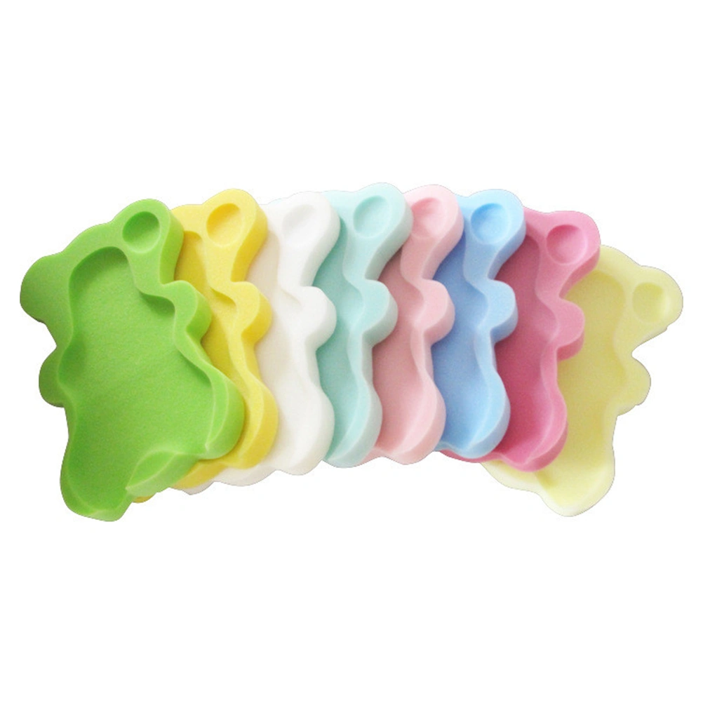 Comfortable Baby Bath Sponge Mat Non-slip Sponge Cushion Mat（Mint Green）