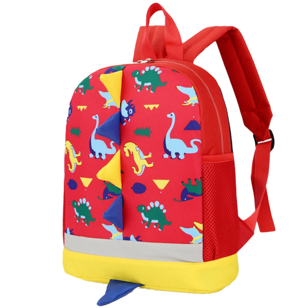 1pc Children Cartoon Dinosaur Design Shoulder Book Bag Backpack Preschool Bag