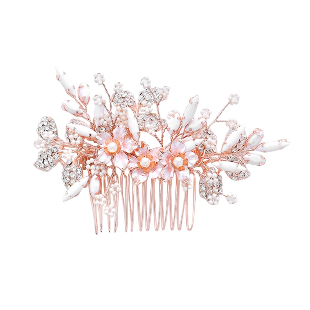 Bride Hair Combs Crystal Headdress Hairpin Hair Jewelry Exquisite Inserted Comb (S8136)