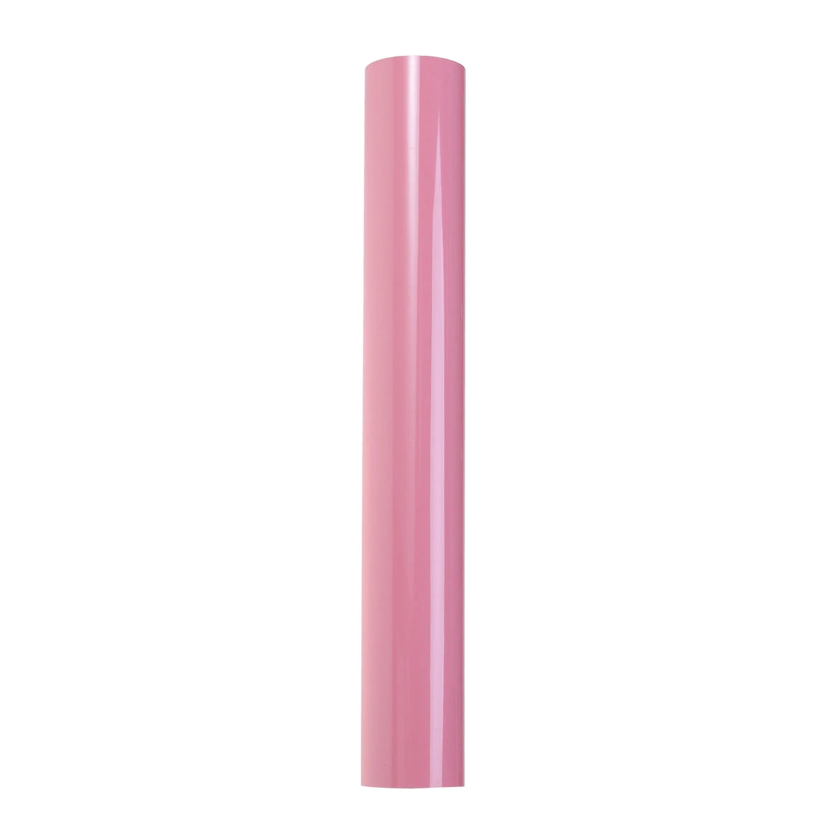 PU Heat Transfer Vinyl Roll Gloss HTV Vinyl Film for T-Shirts Sports Clothing Other Garments and Fabrics (Light Pink)