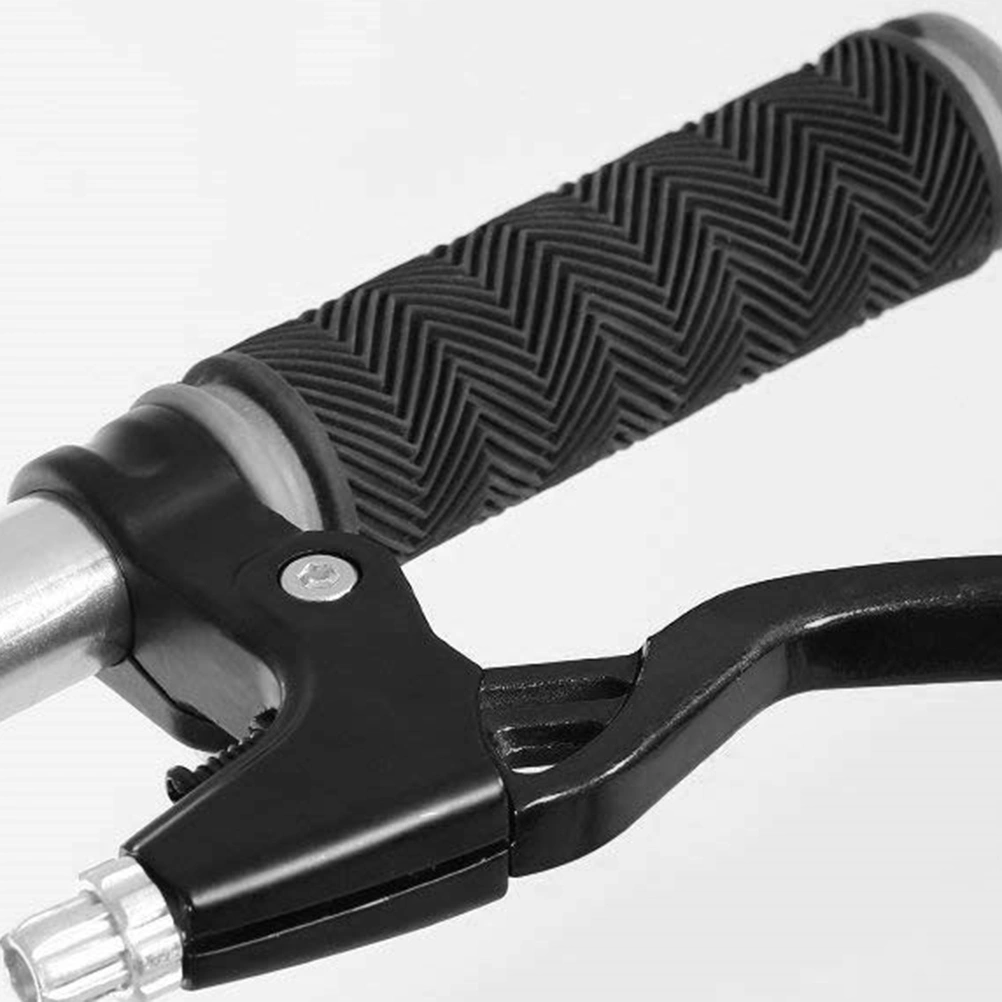 1 Pair V-Brake Lever Handlebar Brakes Brake Lever Brake Handle for Mountain Road Bike (Black)