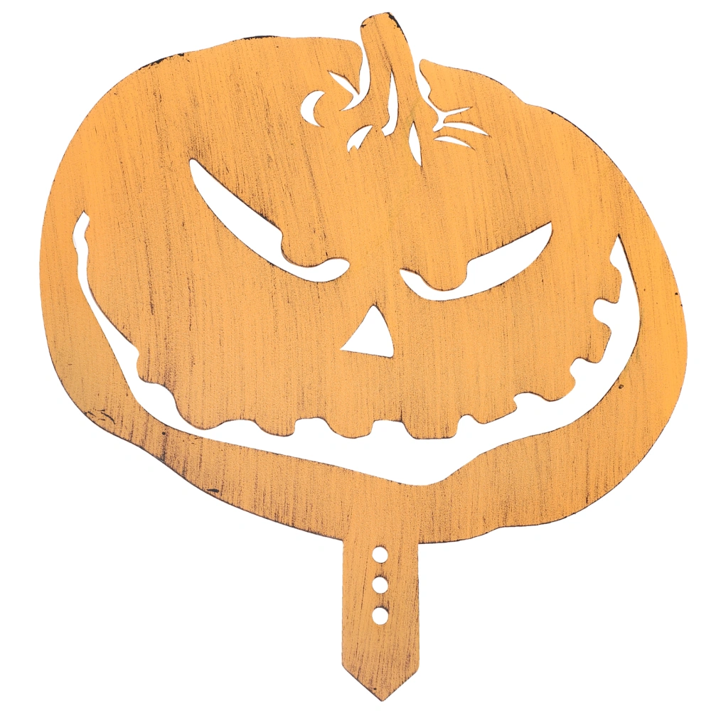 Halloween Yard Sign Garden Pumpkin Ornament Home Decoration Party Layout