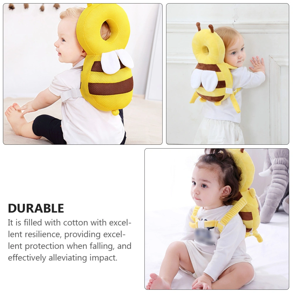 Cartoon Bee Toddler Baby Head Protection Cushion Backpack Head Safety Pad Pillow