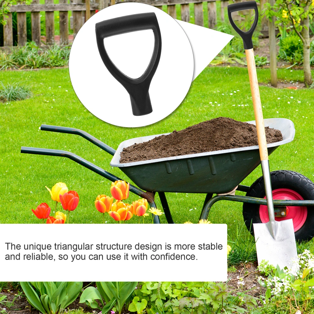 1pc Triangle-designed Garden Shovel Handle Grip Practical Shovel Parts