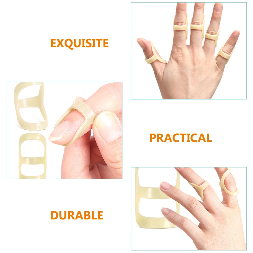 5pcs Finger Sleeve Mallet Finger Splint Professional Finger Protector Finger Fixation Tool