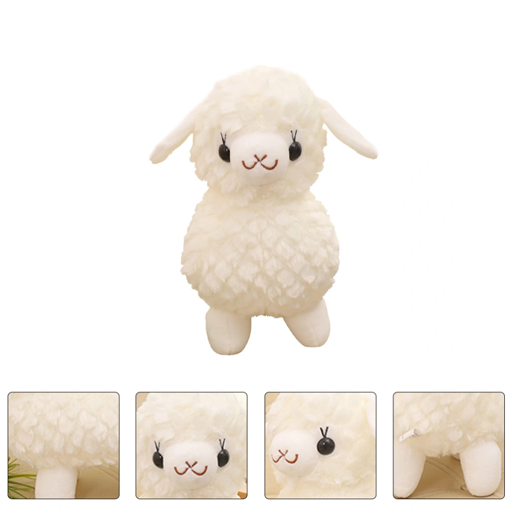 Plush Sheep Stuffed Animal Toy Cuddly Doll Gift Home Office Decoration