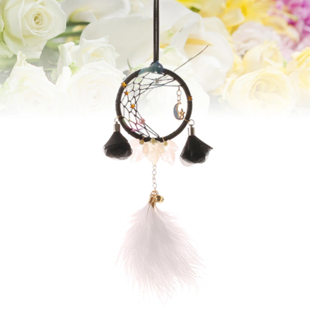 Dreamcatcher Bell Feather Tassels Bohemian Style Hanging Decoration Home Car Ornament