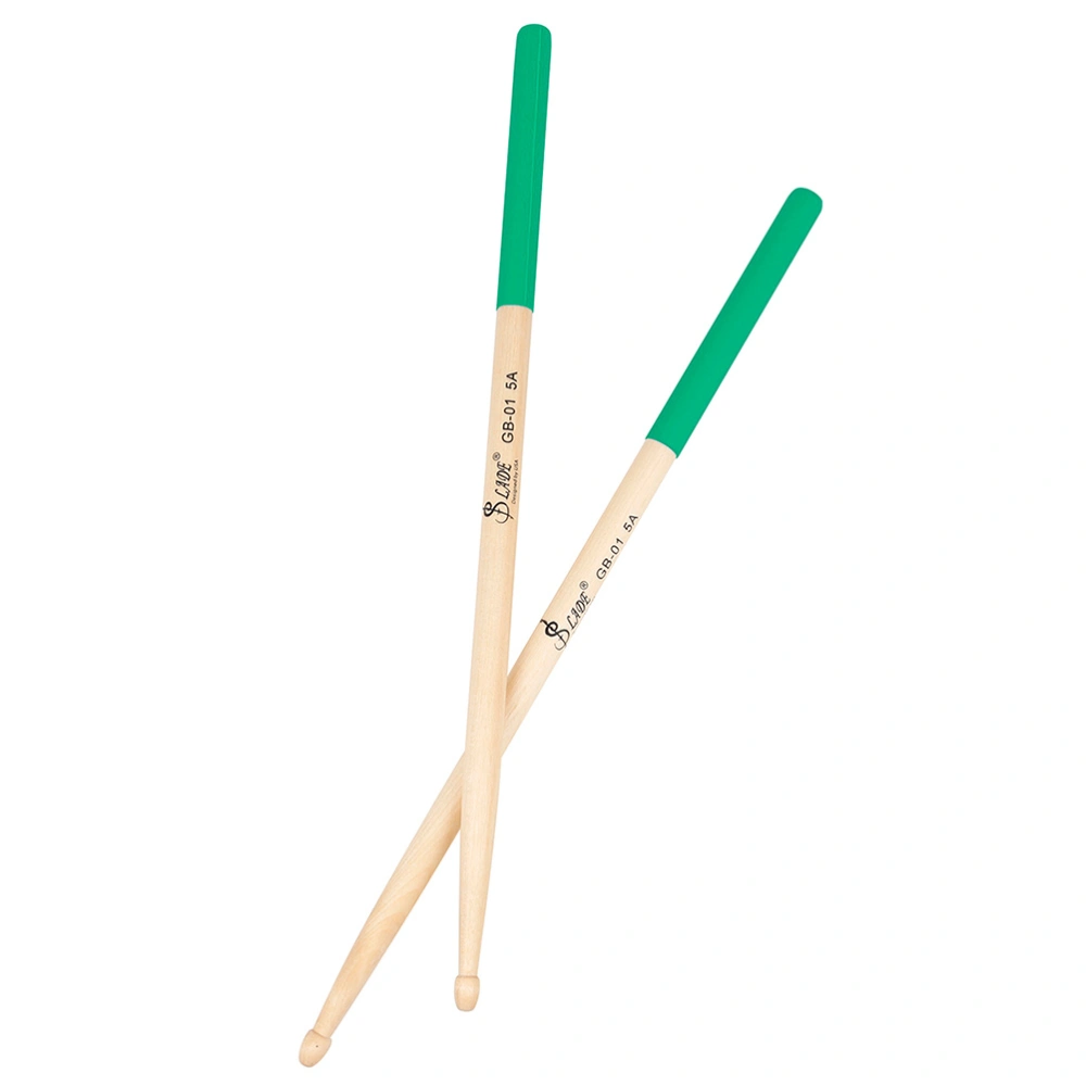 1 Pair 5A Drum Sticks Professional Maple Wood Drumsticks Non-Slip Drum Sticks