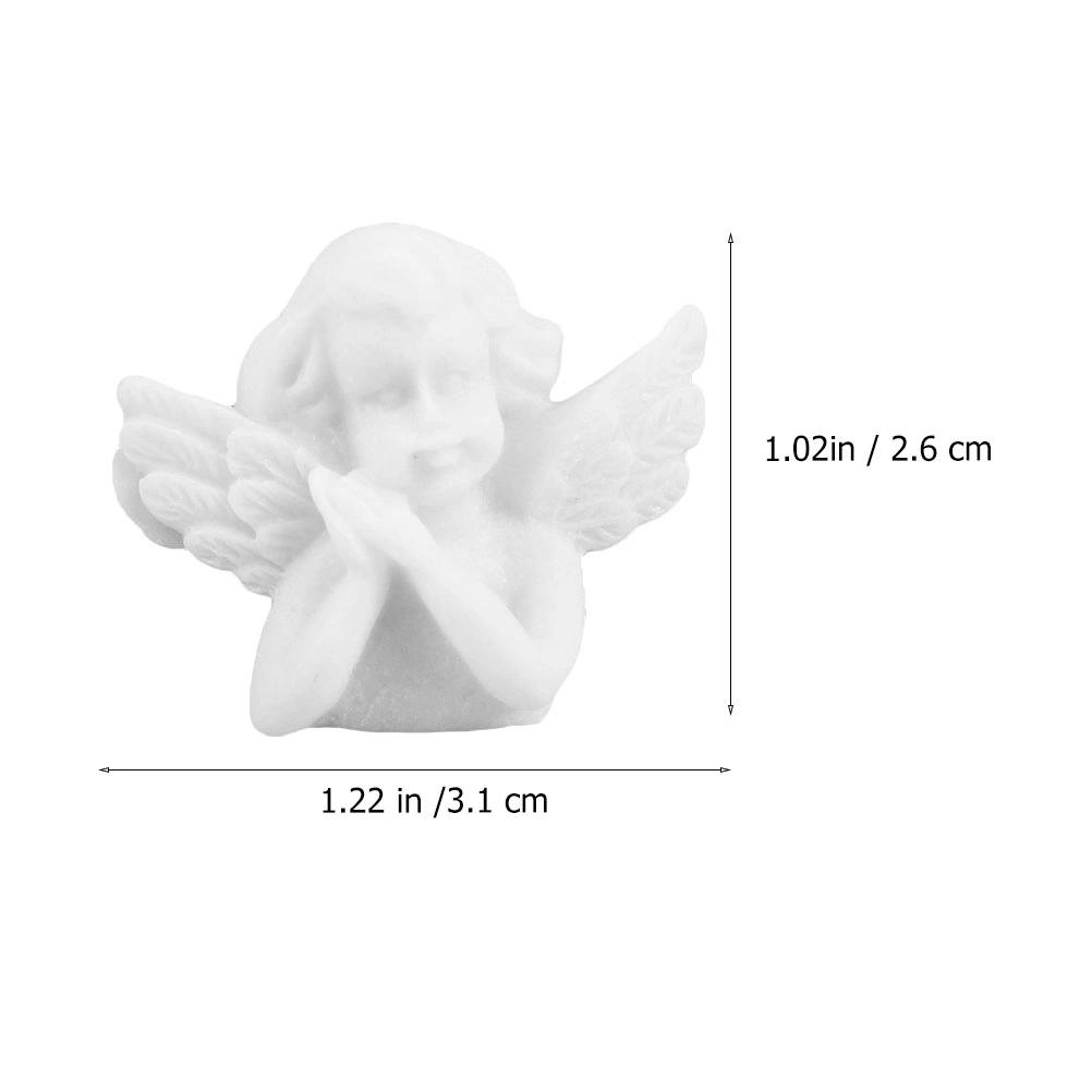 40pcs Little Angel Resin Cream Phone Case Accessories DIY Craft Angel Material