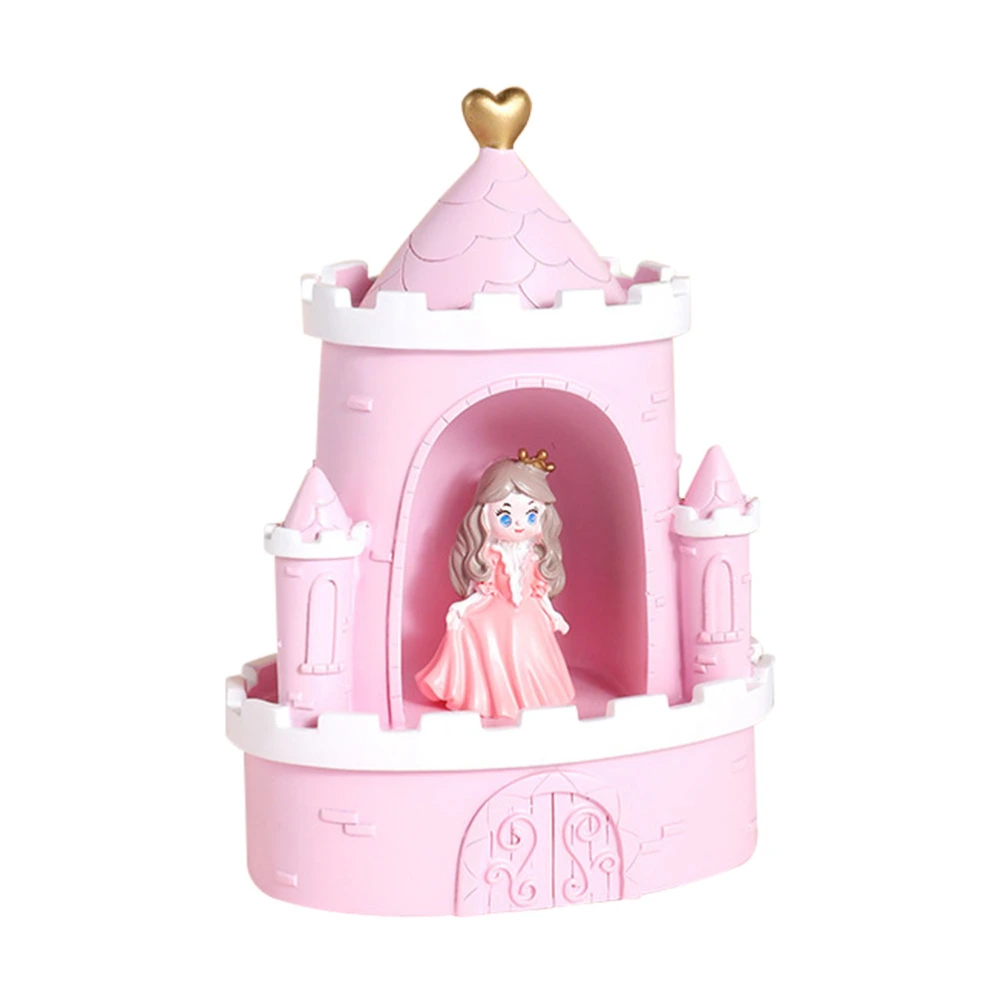 Cartoon Castle Night Light Creative Kids Room Light Lovely Small Table Lamp