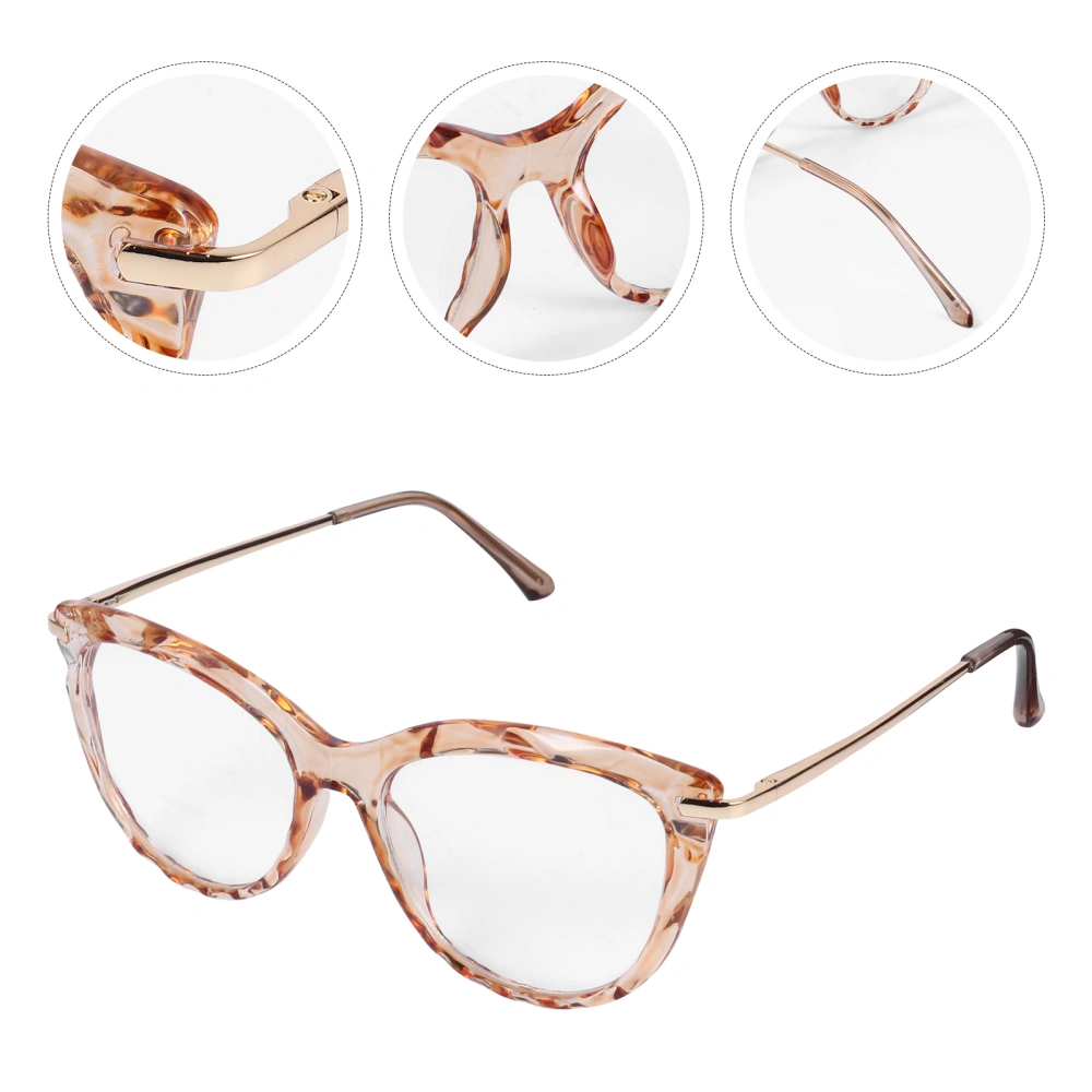 1 Pair of Distinctive Ornament Fashionable Eye-wear Creative Spectacles