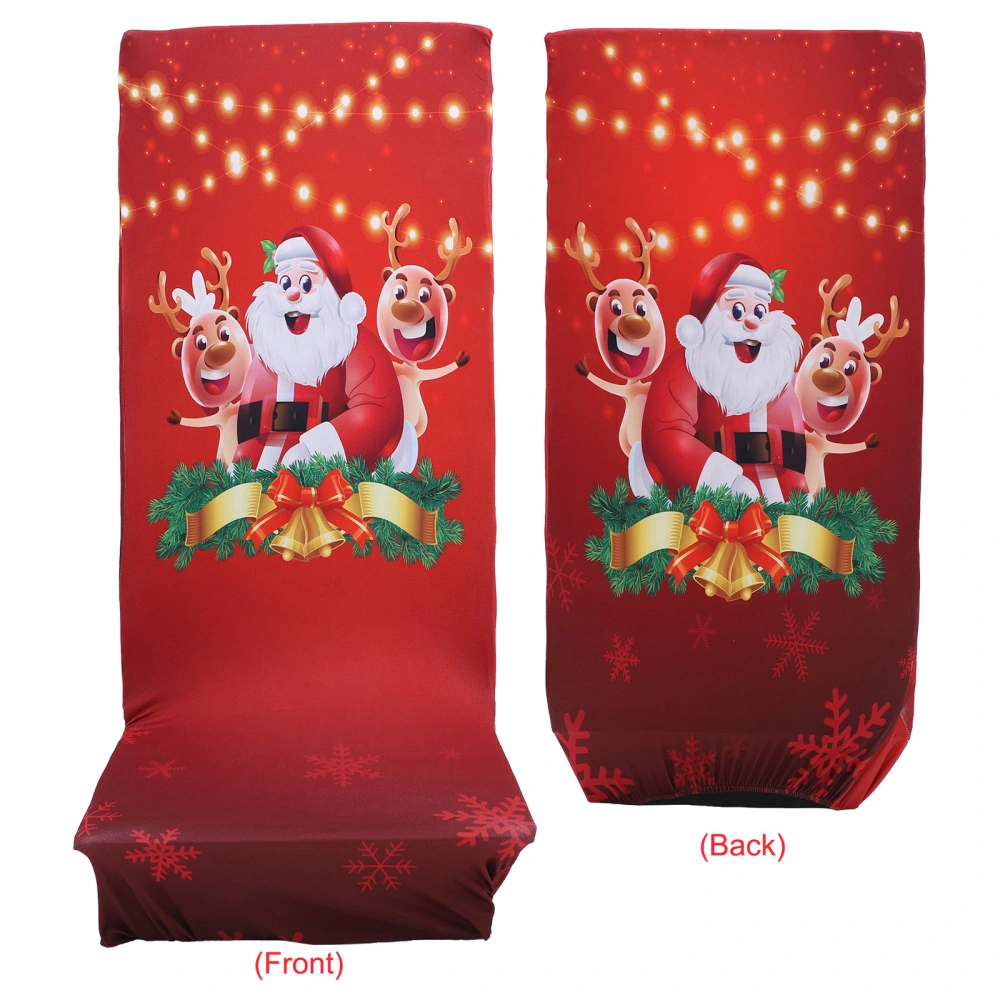 Christmas Chair Cover Dining Chair Protector Cover Christmas Party Home Decor