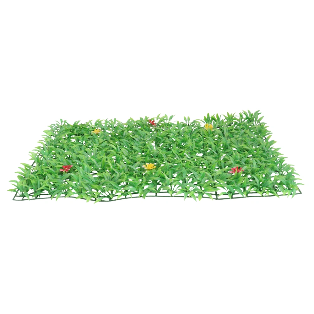 1Pc Simulation Plant Wall Decorative Greening Wall Wall Turf Adornment (Green)