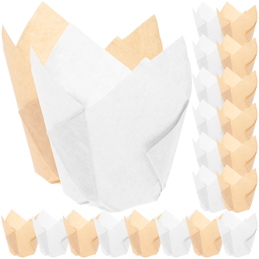 100Pcs Cupcake Liners Muffin Liners Cupcake Paper Wrappers Baking Cup Holder