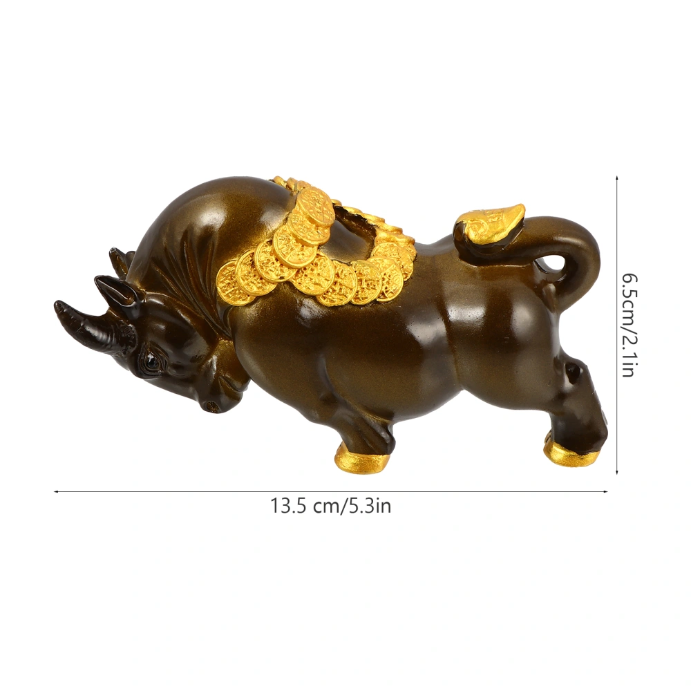 Cattle Tea Pet Color Changing Cattle Ornaments Creative Tea Table Decoration