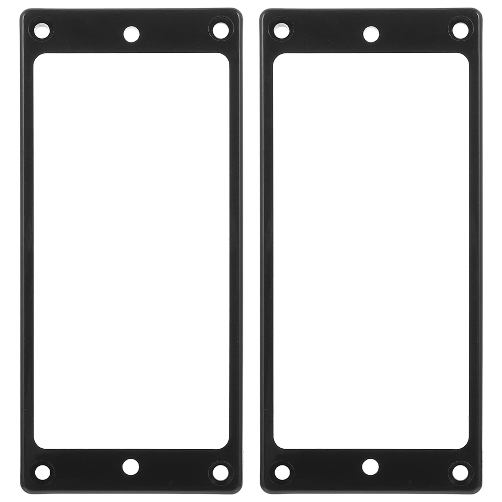 2pcs Pickups Cover Frame Electric Guitar Replacement Part Pickup Frames