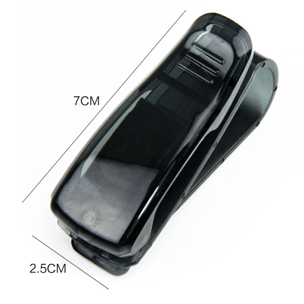 2 Pcs Plastic Car Auto Sun Visor Clip Holder Sunglasses Holder Clip