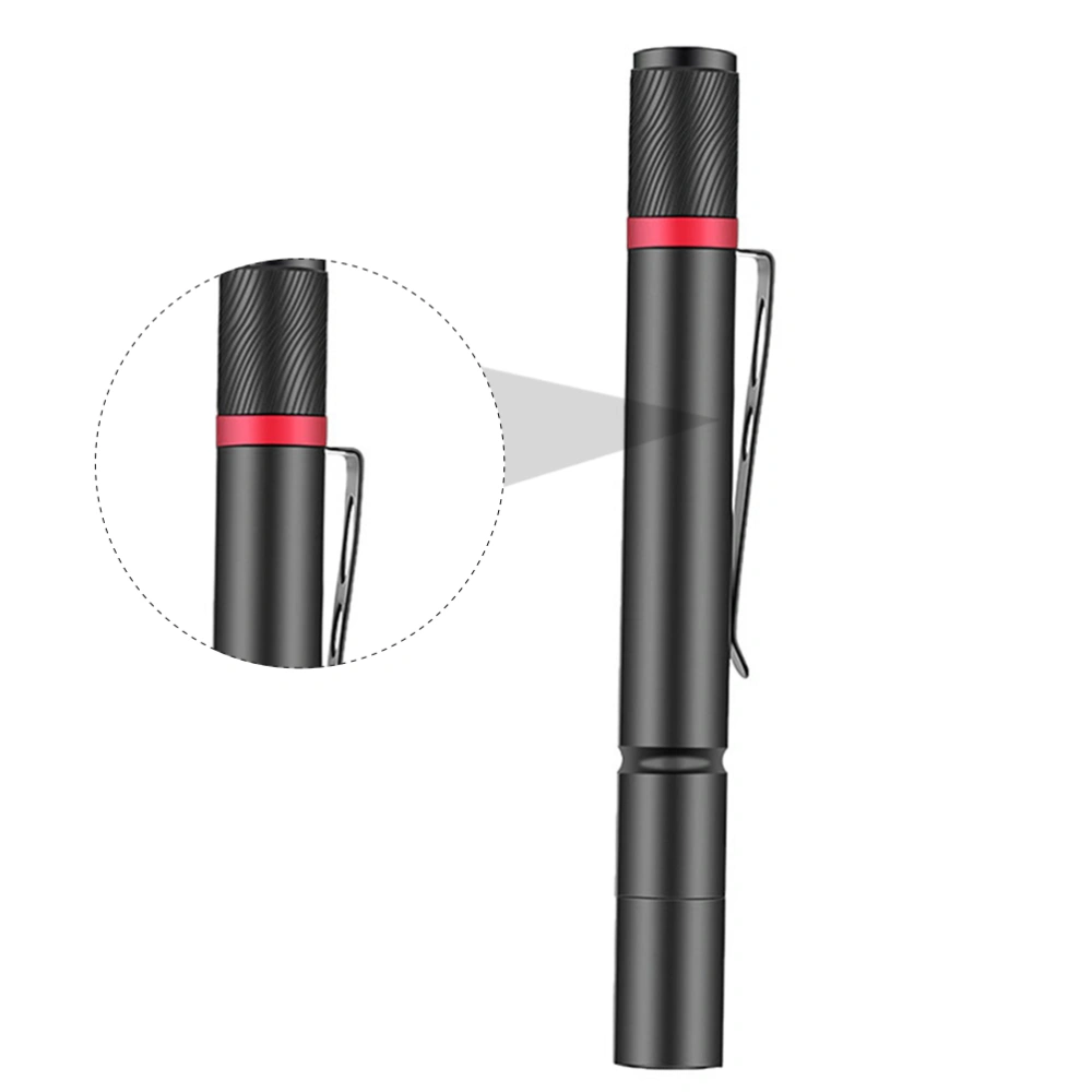 Outdoor Waterproof Highlight Flashlight Mini Pen Light (Without Battery)