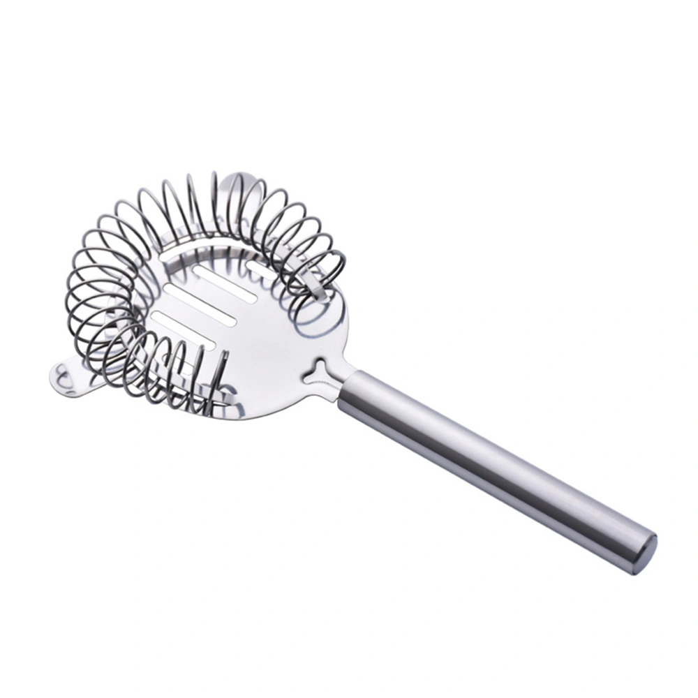 Stainless Steel Spring Cocktail Drinks Strainer Ice Filter for Bar Club Restaurant