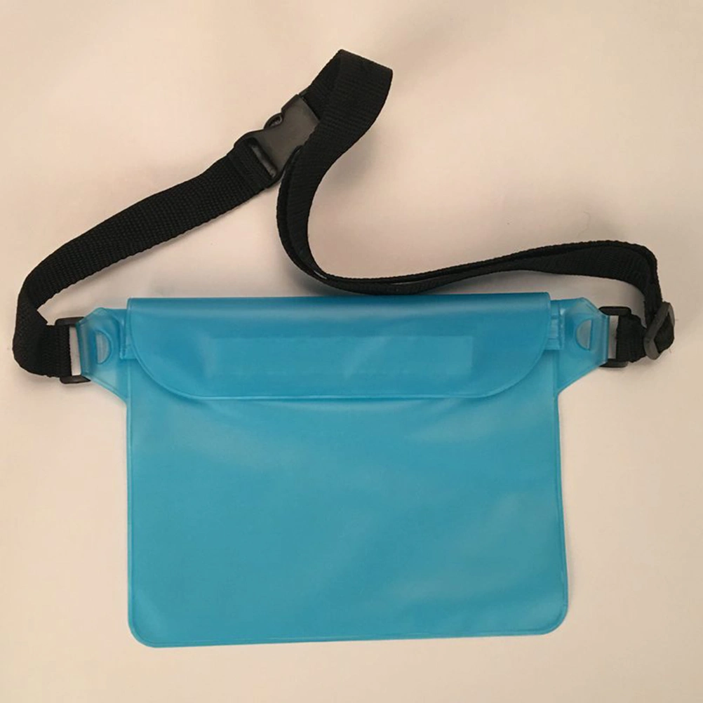 2PCS Waterproof Waist Bags for Outdoor Phone Belongings Portable Waist Pouches Multifunctional Waist Bags (Random Color)