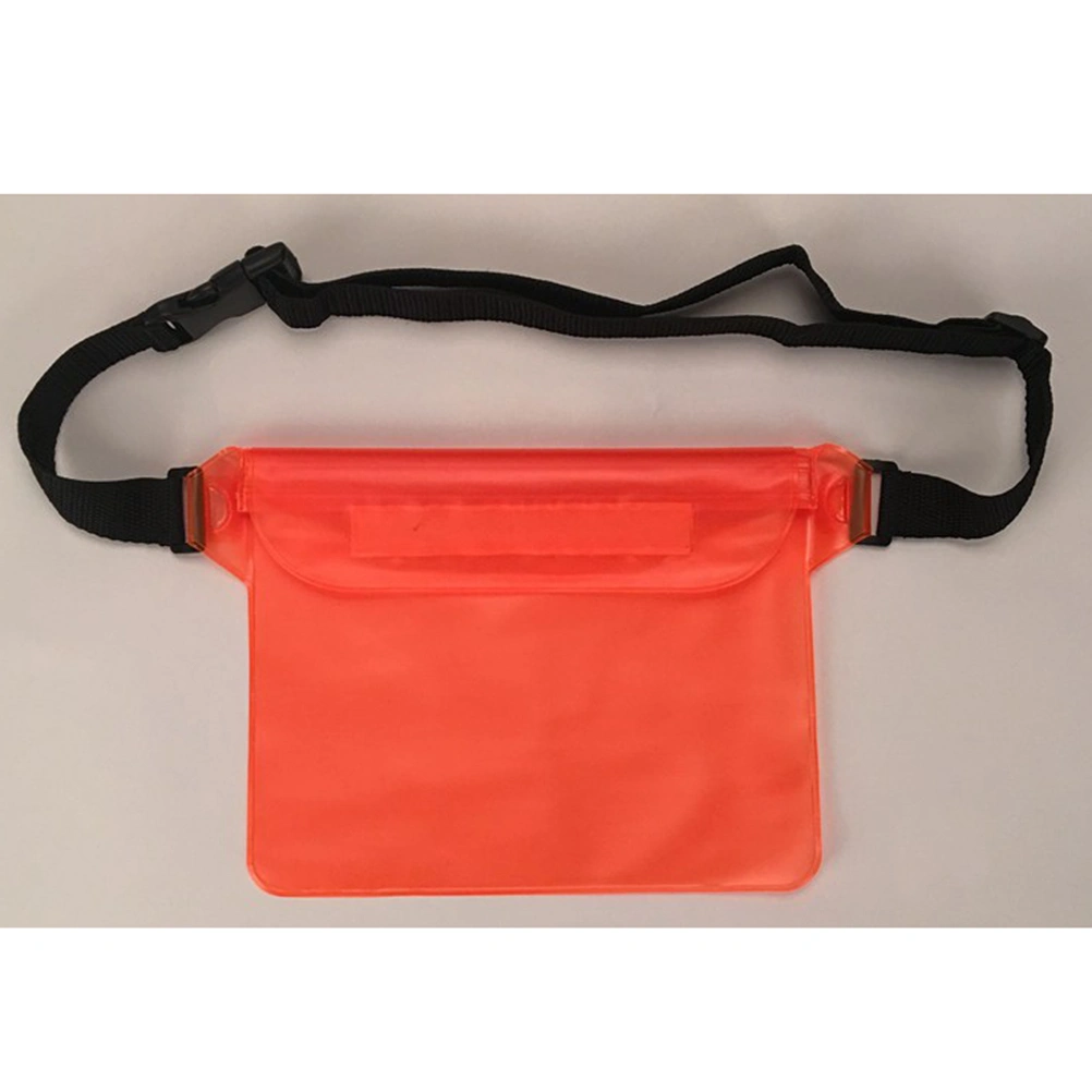2PCS Waterproof Waist Bags for Outdoor Phone Belongings Portable Waist Pouches Multifunctional Waist Bags (Random Color)