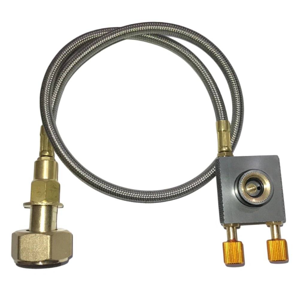 Outdoor Gas Tank Inflation Flat Gas Tank Inflation For Outdoor Stoves Conversion Joint Camping Gas Tank Inflation German Standard