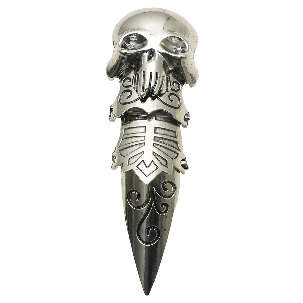 1pc Man Open Ring Masculine Hand Jewelry Ring Man Ring Skull Ring Decor