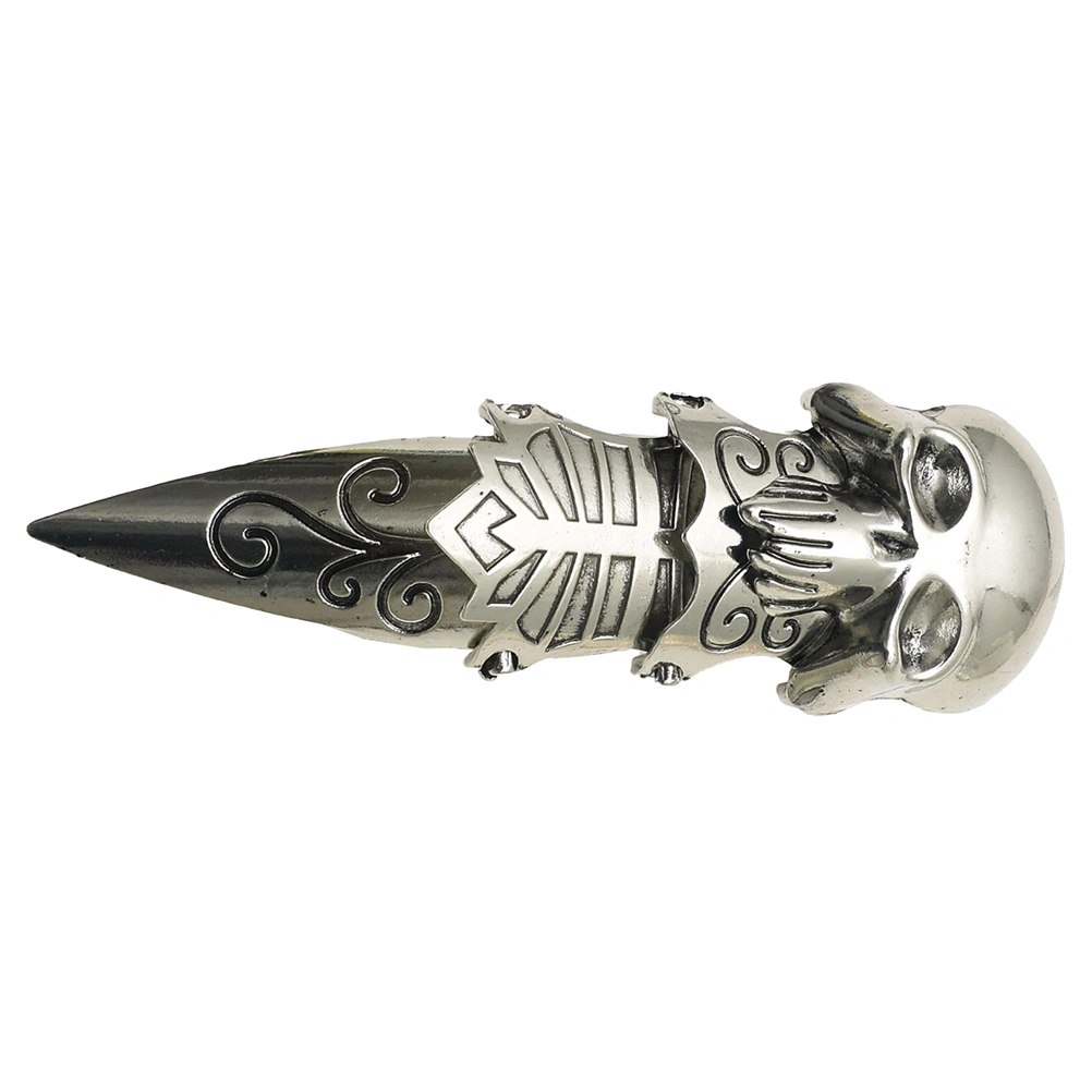 1pc Man Open Ring Masculine Hand Jewelry Ring Man Ring Skull Ring Decor