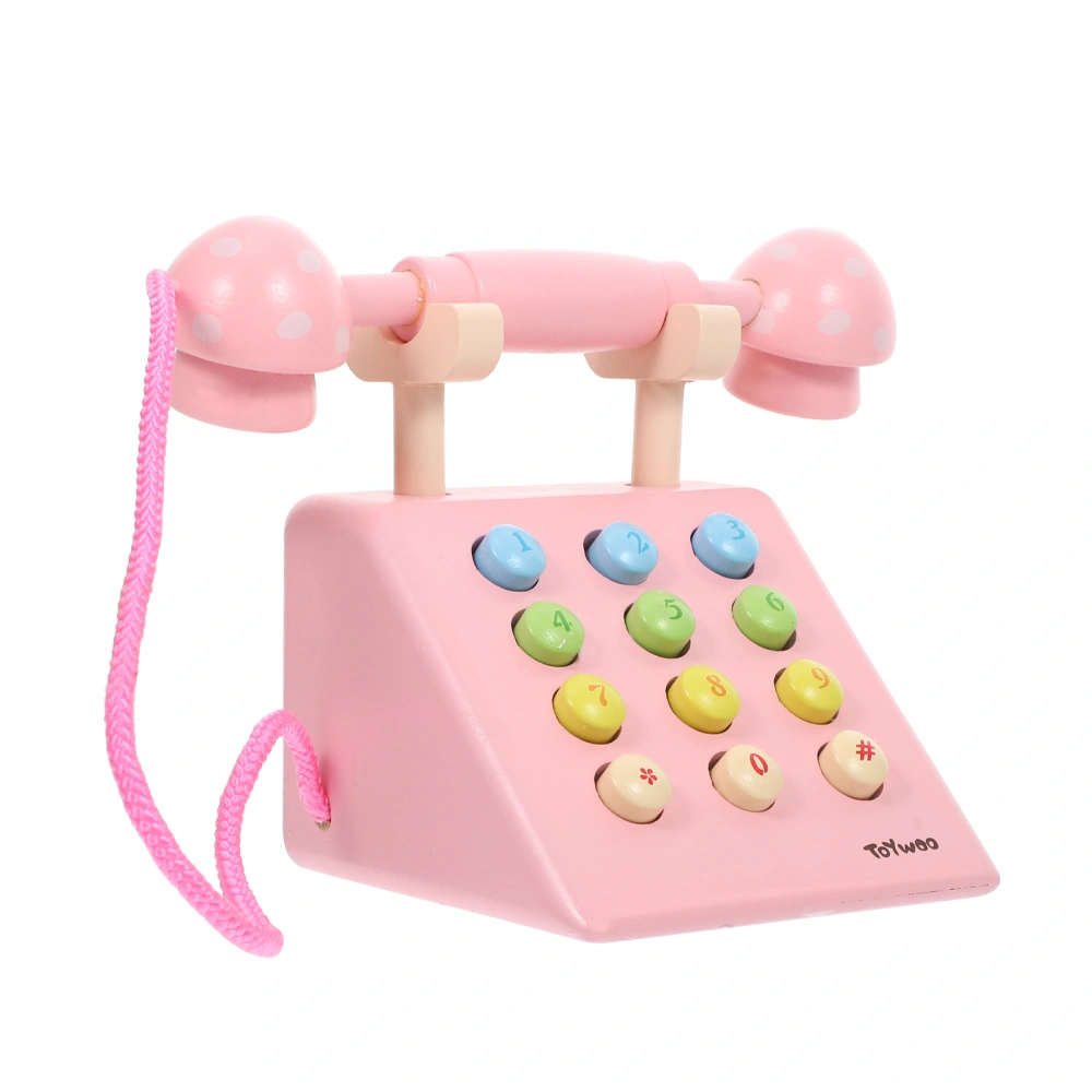 Simulation Telephone Plaything Simulation Mushroom Telephone Plaything