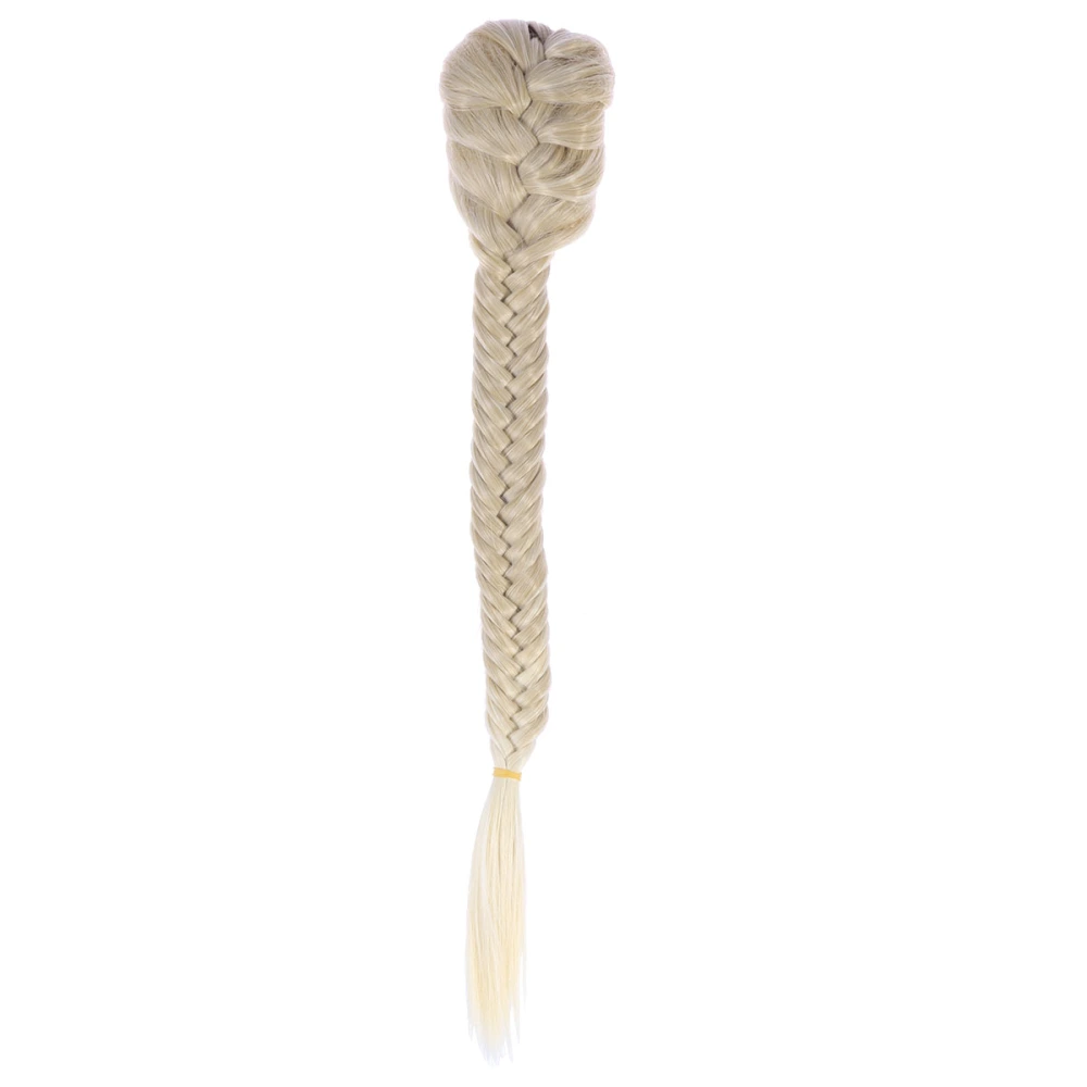 Long Fishtail Braid Ponytail Extension Synthetic Clip in Drawstring Ponytail Hairpiece(18T613)