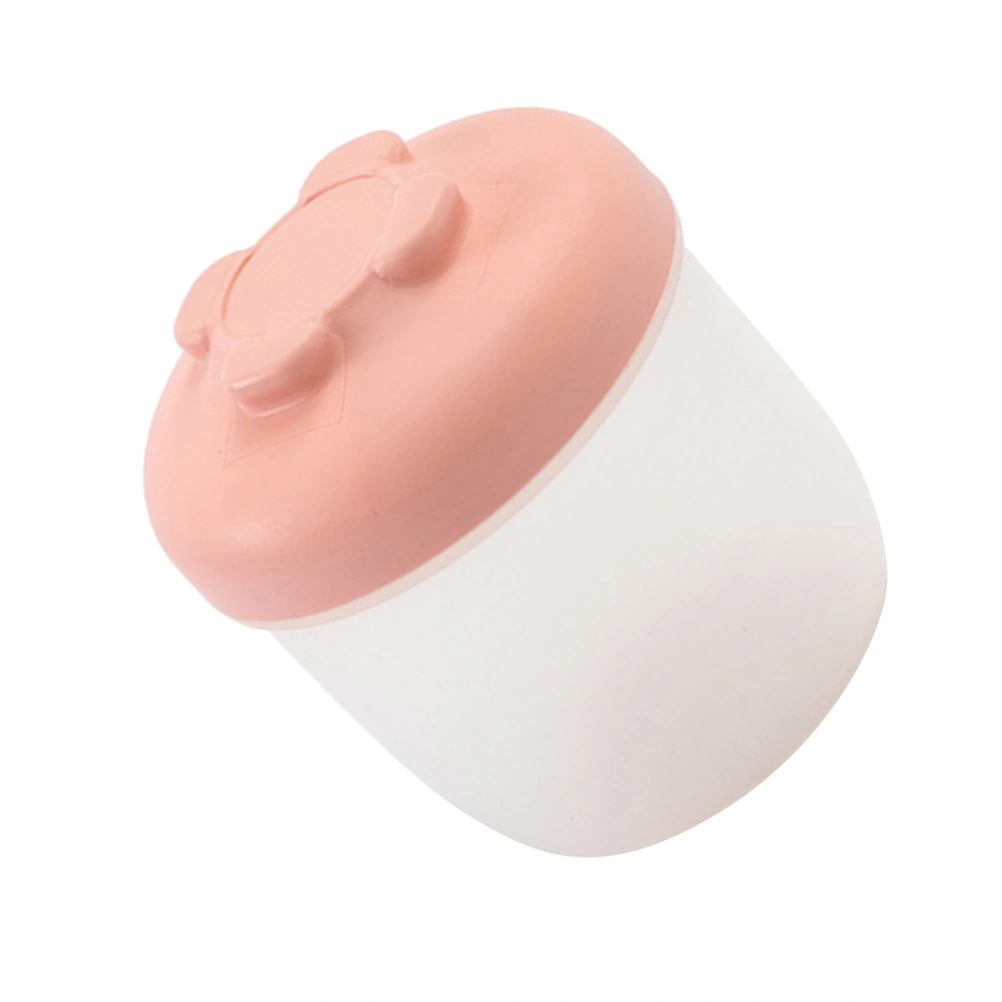 Home Cereal Dry Food Storage Container Airtight Leakproof Plastic Storage Bottle with Locking Lids for Cereal Sugar Snacks (Small Size Pink)