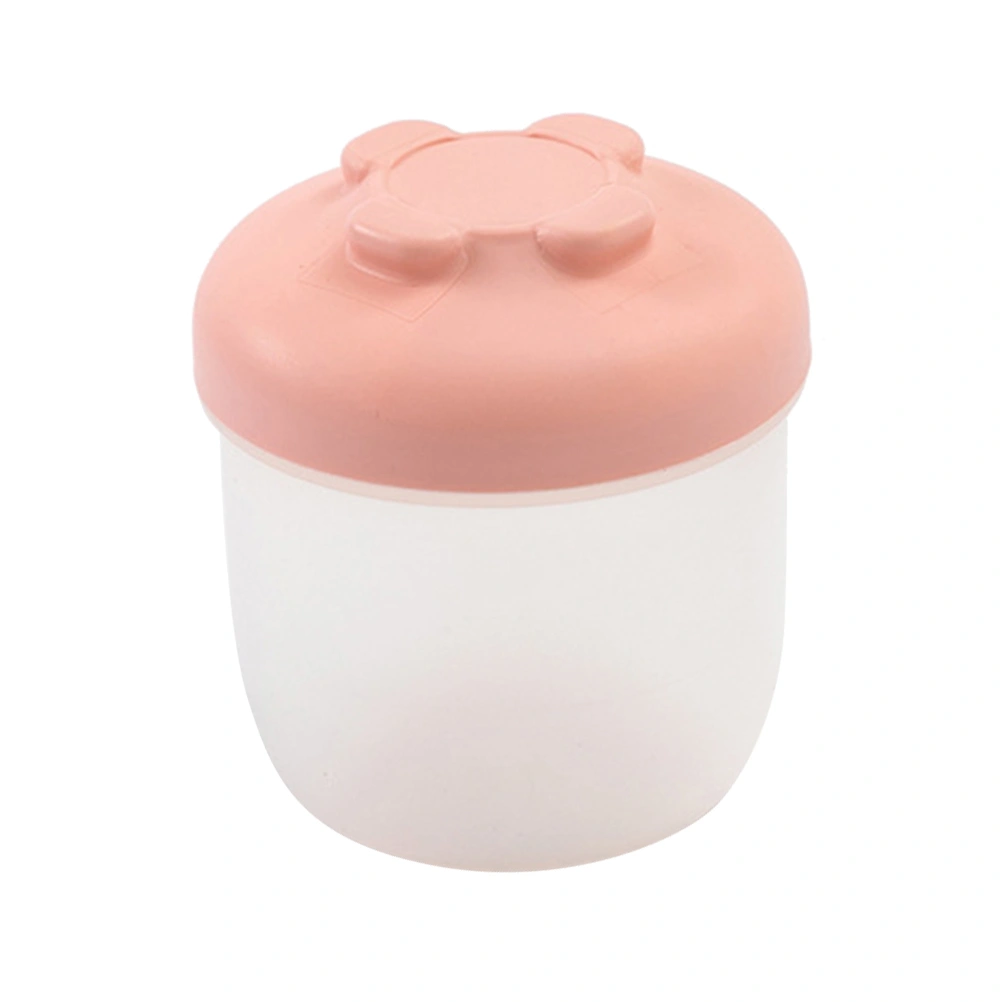 Home Cereal Dry Food Storage Container Airtight Leakproof Plastic Storage Bottle with Locking Lids for Cereal Sugar Snacks (Small Size Pink)