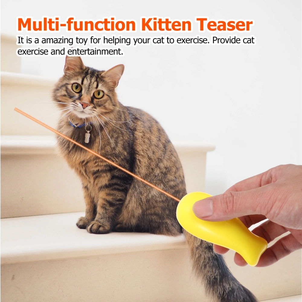 1 Set of Funny Cat Toy Multi-function Kitten Teaser Household Kitten Toy Kitten Accessory