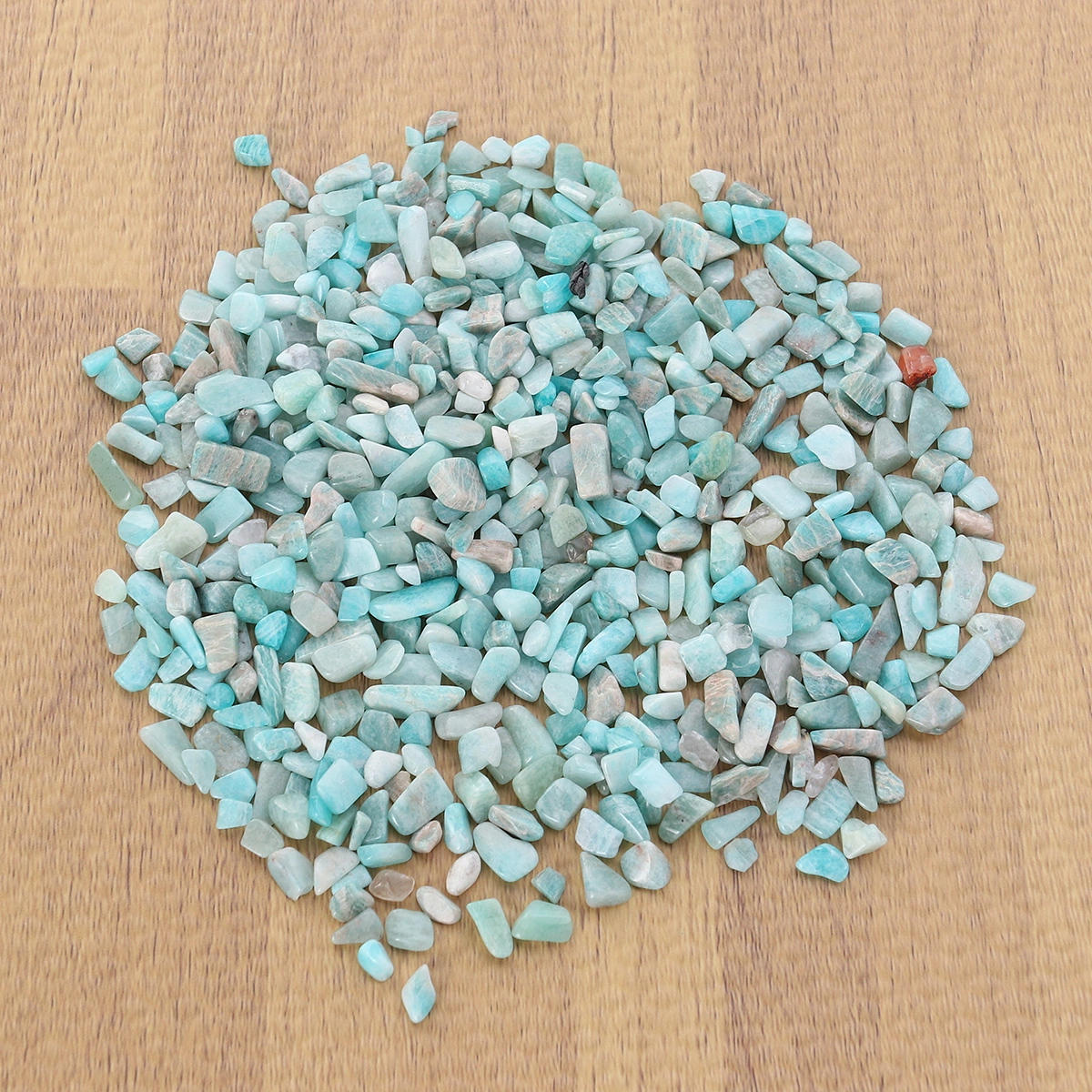 100g Polished Gravel Mixed Color Decorative River Stones for Aquarium (Amazon Stone)