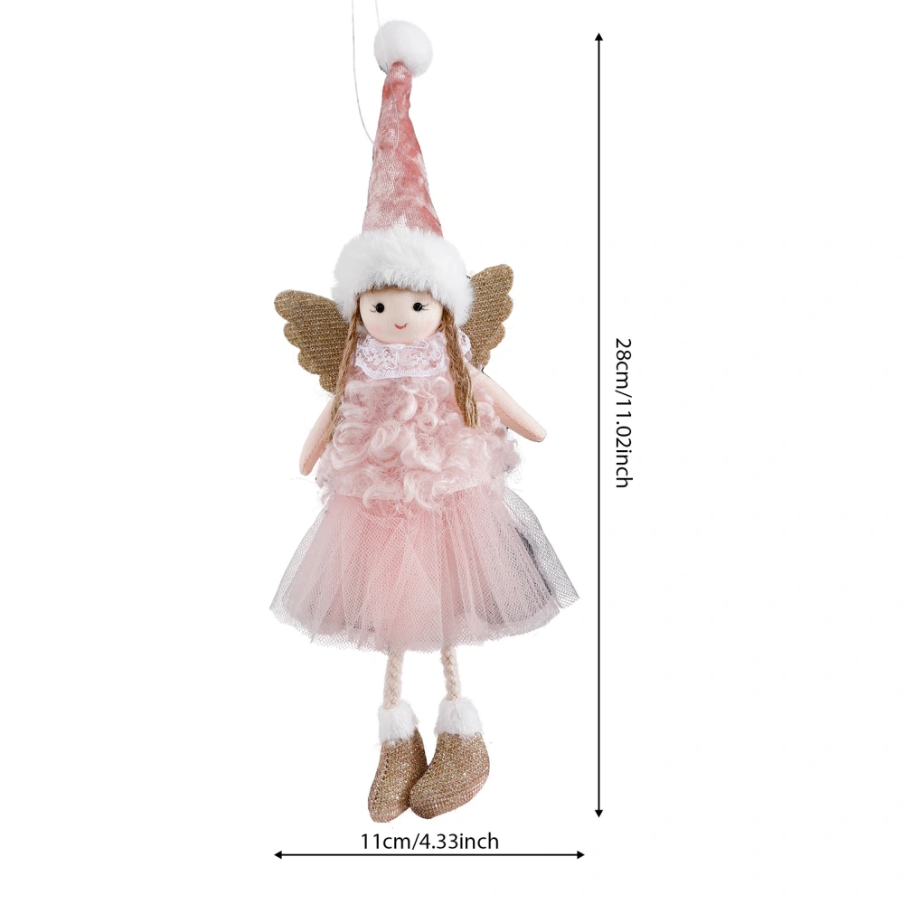 Plush Angel Doll Angel Pendant Christmas Tree Pendant Angel Doll Pendant Christmas Ornament