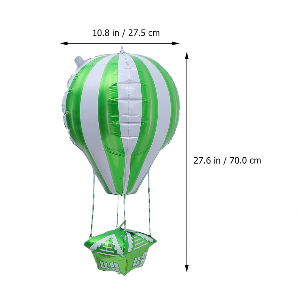 2pcs Hot Air Balloon Model Balloons Aluminium Film Balloons Balloon Decor