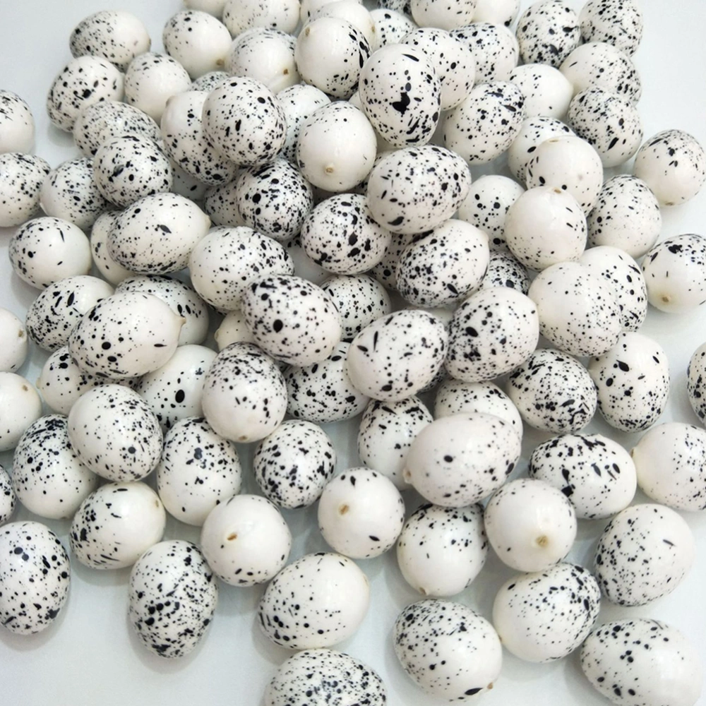 30pcs Simulation Bird Eggs Mini Artificial Quail Egg Model Toy Creative Easter Decor for Home Garden