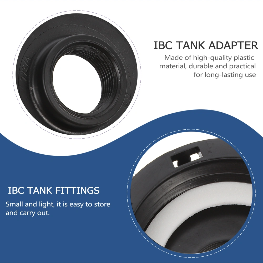 Durable IBC Water Tank Fittings Garden Hose Connector Replacement Adapter