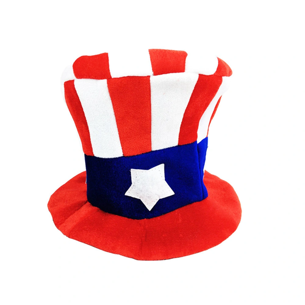 Adult Clown Hat Masquerade Performance Costume Hat Props for Carnival Stage Show Costume Party (Five-point Star)