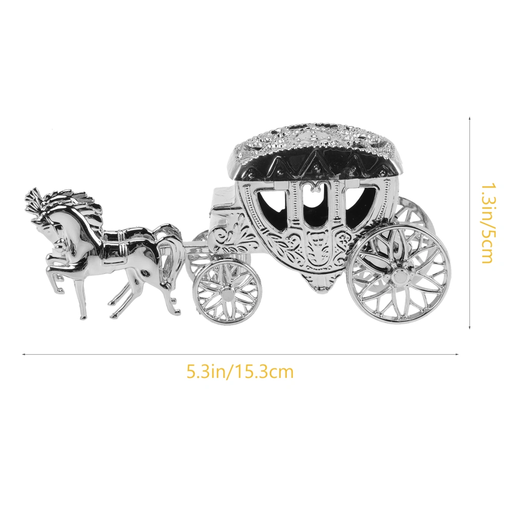 4pcs Carriage Gift Boxes Carriage Candy Boxes Carriage Jewelry Box for Party