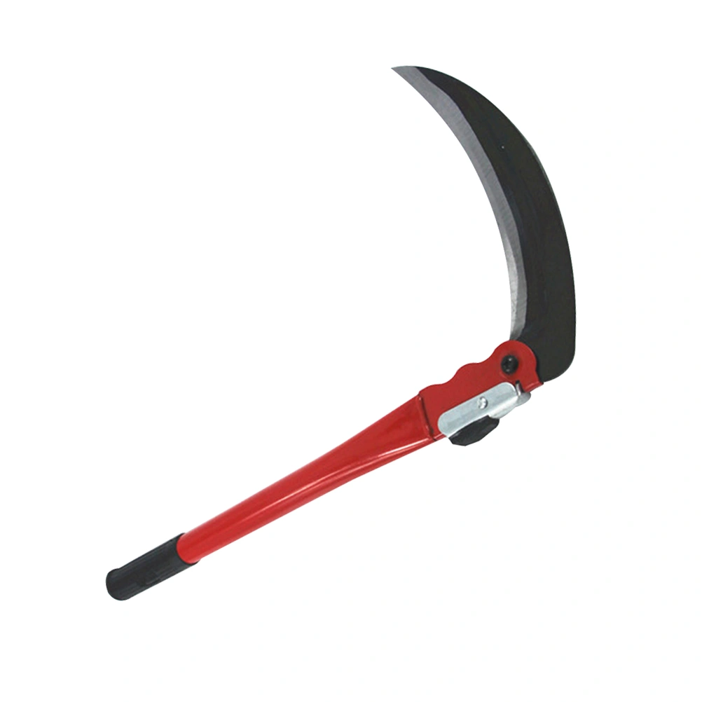 1Pc Manganese Steel Agricultural Gardening Sickle Practical Folding Reaping Hook for Weeding Cultivating