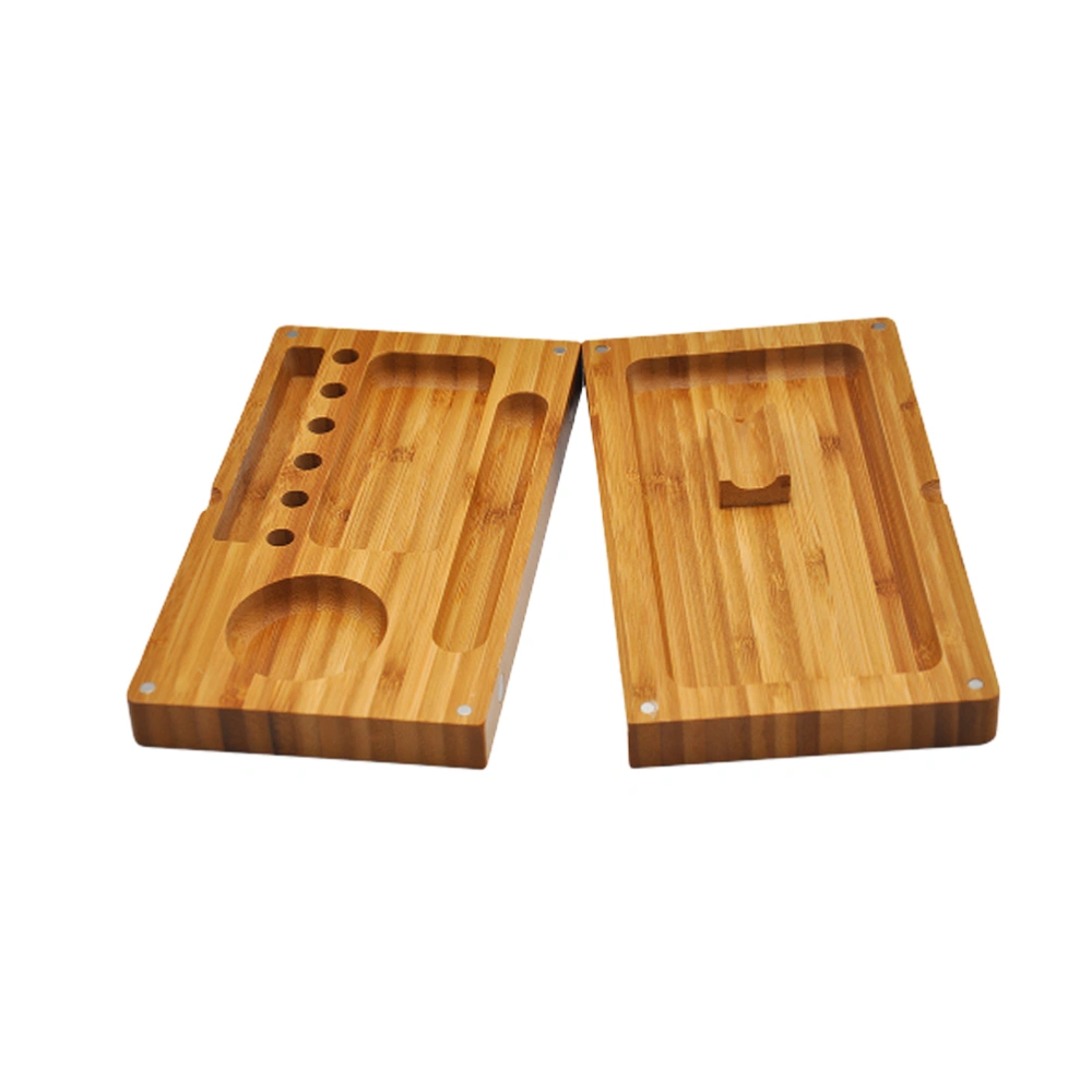 Cigarette Rolling Tray Wooden Tabacco Rolling Plate Cigarette Storage Tray