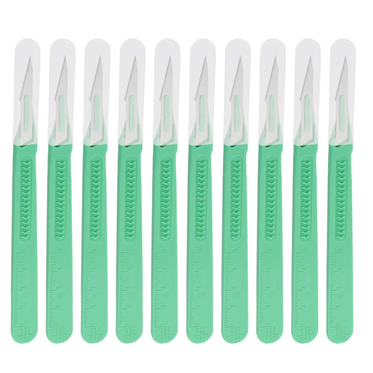 10pcs Disposable Plastic Surgical Scalpel Multi-function Scrapbooking Crafts Carving Tools(SS-1)