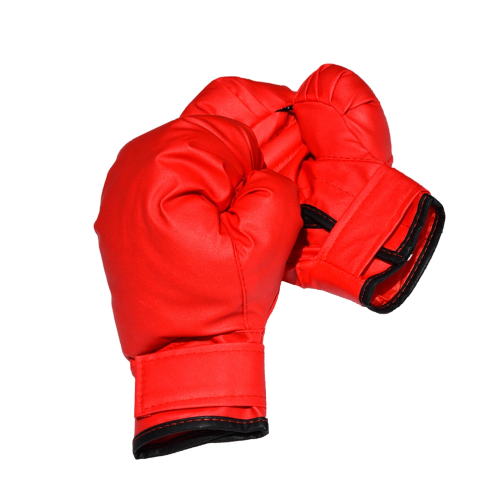 Kids Boxing Gloves Training Protective Mitts Sparring Hand Pads for Wrestling Kickboxing Fighting (Random Color)