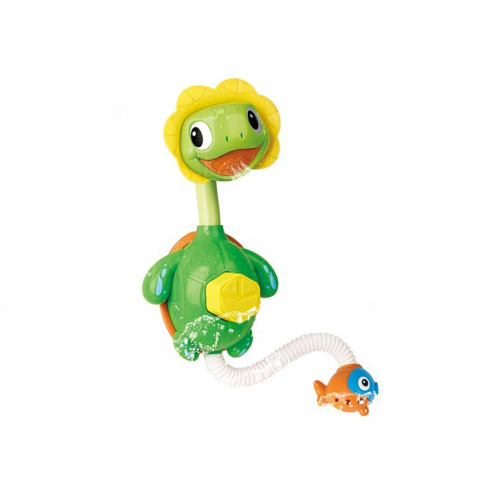 Turtle Shape Baby Bath Toys Spray Bathing Tub Fountain Toys Hand Shower Toy Bathtub Playing Toy for Kids