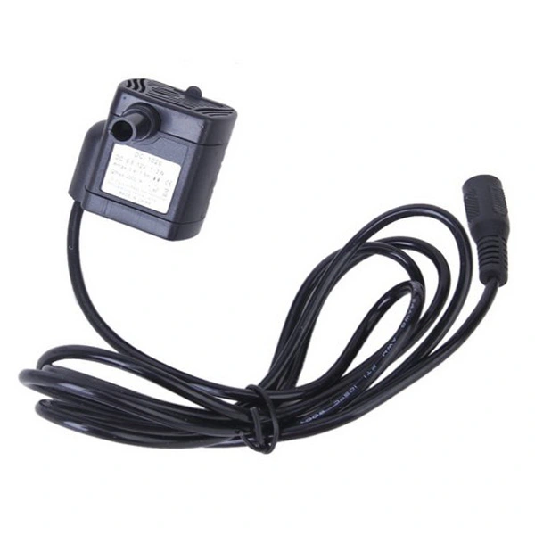 DC-1020 DC 12V 3W Adjustable Aquarium Submersible Water Pump Fountain Pond Pump (Black)